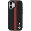 BMW M Perskirtasated Stripe Logo MagSafe dėklas skirtas Apple iPhone 17 raudonos spalvos