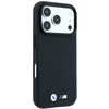 Dėklas BMW M Quadrille Kevlar Metal Logo MagSafe Case for iPhone 17 Pro / 18 Pro - Juodas