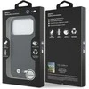Dėklas BMW M Quilted Logo MagSafe Apple iPhone 17 Pro juodos spalvos