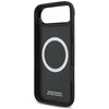 Dėklas BMW M Quilted Logo MagSafe Apple iPhone 17 Air juodos spalvos