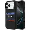BMW M Silicon Horizontal Line MagSafe dėklas iPhone 17 Pro juodos spalvos