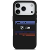 BMW M Silicon Horizontal Line MagSafe dėklas iPhone 17 Pro juodos spalvos
