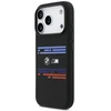 BMW M Silicon Horizontal Line MagSafe dėklas iPhone 17 Pro juodos spalvos