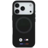 BMW M Silicon Logo MagSafe dėklas iPhone 17 Pro juodos spalvos