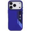 Dėklas BMW M Silicon Vertical Logo MagSafe skirtas Apple iPhone 17 Pro navy
