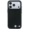 Dėklas BMW M Tire Track Metal Logo MagSafe Case for iPhone 17 Pro Max / 18 Pro Max - Juoda