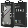 BMW M Tricolor Perforated Pattern MagSafe dėklas skirtas Apple iPhone 17 Gray