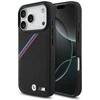 BMW M Tricolor Perforated Pattern MagSafe dėklas skirtas Apple iPhone 17 Pro Juodas