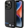 Dėklas BMW BMHCP15X22NBCK Apple iPhone 15 Pro Max 6.7″ juodos spalvos Leather Carbon