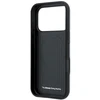 Dėklas BMW M Carbon Metal Logo MagSafe skirtas iPhone 18 Pro pilkas