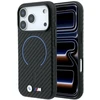Dėklas BMW M Carbon Printed Ring MagSafe Case for iPhone 17 Pro / 18 Pro - Juoda