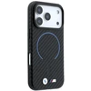 Dėklas BMW M Carbon Printed Ring MagSafe Case, skirtas iPhone 17 Pro Max / 18 Pro Max - Juodas
