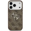 Dėklas Guess 4G Big 4G Classic Logo Apple iPhone 17 Pro rudos spalvos sidabrinis