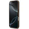 Dėklas Guess 4G Circle Classic Logo MagSafe Apple iPhone 17 rudos spalvos