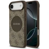 „Guess 4G Circle Classic Logo MagSafe“ dėklas, skirtas „iPhone Air“ – rudas