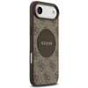 „Guess 4G Circle Classic Logo MagSafe“ dėklas, skirtas „iPhone Air“ – rudas