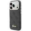 GUESS dėklas, skirtas IPHONE 17 Pro Max, suderinamas su MagSafe GUHMP17X5P4FWMSK (PU FW 4G Script) juodas