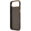 „Guess 4G Stripe MagSafe“ dėklas, skirtas „iPhone Air“ – rudas