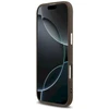 „Guess 4G“ trikampio logotipo „MagSafe“ dėklas, skirtas „iPhone Air“ – ruda