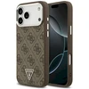 GUESS dėklas, skirtas IPHONE 17 Pro Max, suderinamas su MagSafe GUHMP17XP4TSRCMW (PU 4G su trikampio logotipu SL), ruda
