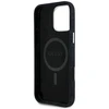 Dėklas Guess Denim Triangle Logo MagSafe iPhone 16 Pro Max Case - Juodas