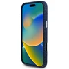 Guess Denim Triangle Logo MagSafe iPhone 16 Pro Dėklas - Mėlyna