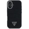 Guess Denim Triangle Logo MagSafe dėklas iPhone 16 - juodas