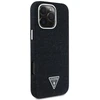 Dėklas Guess Denim Triangle Logo MagSafe iPhone 16 Pro Max Case - Juodas