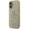 Dėklas Guess Fixed Glitter Big 4G skirtas Apple iPhone 17 aukso spalvos