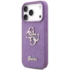 Dėklas Guess Fixed Glitter Big 4G Apple iPhone 17 Pro lilac