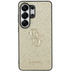 Dėklas Guess Fixed Glitter Big 4G Metal Logo Samsung Galaxy S26 Ultra auksinis