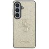 Dėklas Guess Fixed Glitter Big 4G Metal Logo Samsung Galaxy S26 auksinis