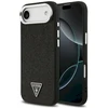 „Guess“ blizgantis trikampio formos logotipo „MagSafe“ dėklas, skirtas „iPhone 17 Air“ – Juodas
