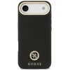 Guess Grained Strass Logo MagSafe - dėklas skirtas Apple iPhone Air juodas