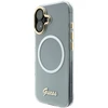 „Guess IML Gradient Script“ metalinis „MagSafe“ dėklas, skirtas „iPhone 17“ – Baltas