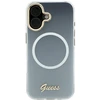 „Guess IML Gradient Script“ metalinis „MagSafe“ dėklas, skirtas „iPhone 17“ – Baltas