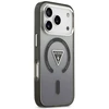 GUESS dėklas, skirtas IPHONE 17 Pro, suderinamas su MagSafe GUHMP17LHGTMLCGK (IML gradientas su trikampio logotipu), juodas