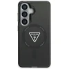 Dėklas Guess IML Gradient Triangle MagSafe Samsung Galaxy S26 juodos spalvos