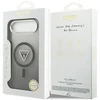 GUESS dėklas, skirtas IPHONE 17 Air, suderinamas su MagSafe GUHMP17MHGTMLCGK (IML gradientas su trikampio logotipu), juodas