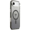 GUESS dėklas, skirtas IPHONE 17 Air, suderinamas su MagSafe GUHMP17MHGTMLCGK (IML gradientas su trikampio logotipu), juodas