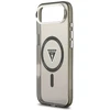 GUESS dėklas, skirtas IPHONE 17 Air, suderinamas su MagSafe GUHMP17MHGTMLCGK (IML gradientas su trikampio logotipu), juodas