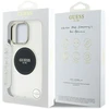 Dėklas Guess IML Metal Colored Circle Classic Logo MagSafe iPhone 16 Pro Max juodos spalvos