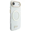 „Guess IML Script Metal MagSafe“ dėklas, skirtas „iPhone Air“ – skaidrus