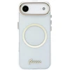„Guess IML Script Metal MagSafe“ dėklas, skirtas „iPhone Air“ – skaidrus