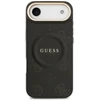 „Guess Peony Hot Stamp MagSafe“ dėklas, skirtas „iPhone Air“ – Juodas
