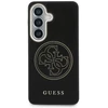Guess PU Perforated 4G Logo Magnetic dėklas skirtas Samsung Galaxy S26 juodos spalvos