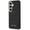 Guess PU Perforated 4G Logo Magnetic dėklas skirtas Samsung Galaxy S26 juodos spalvos