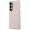Karl Lagerfeld PU RSG Logo Magnetic dėklas skirtas Samsung Galaxy S26+ Rožinė