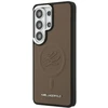 Dėklas Karl Lagerfeld Embossed Ring Initials MagSafe Samsung Galaxy S26 Ultra rudos spalvos