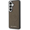 Dėklas Karl Lagerfeld Embossed Ring Initials MagSafe Samsung Galaxy S26 rudos spalvos